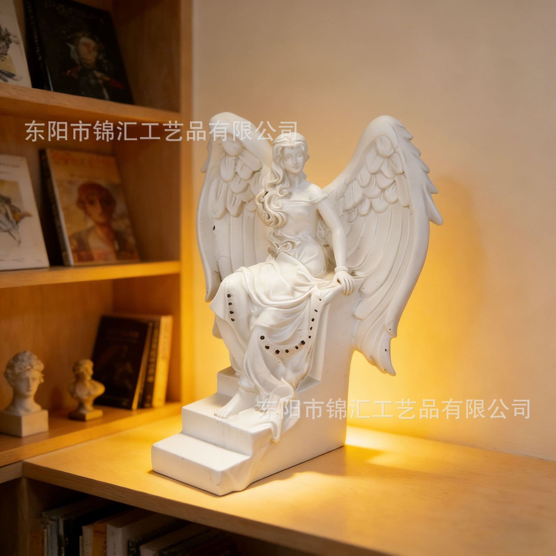 Cross-border new European angel statue decorative collectible, ideal for living room and bedroom religious decor