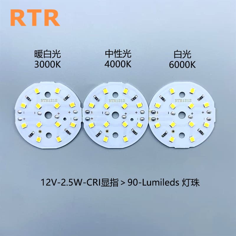Lead-free, eco-friendly, exported to EU and US, high CRI 90, 12V 24V white warm white neutral white cabinet light panel