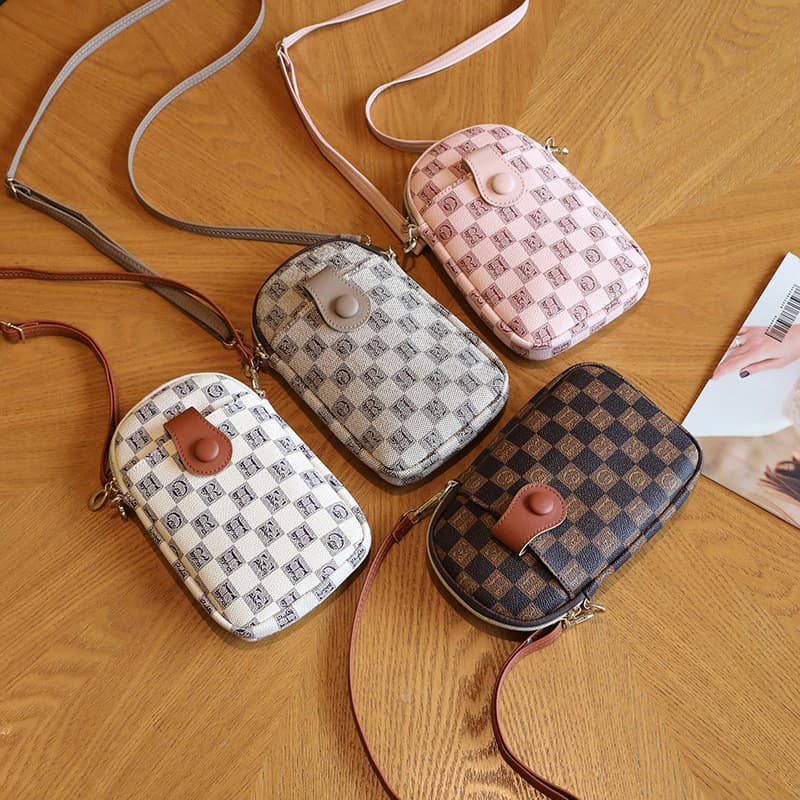 Vintage Mini Bag 2023 Mini Bag Women's Coin Purse Printed Shoulder Bag Cheap Wholesale Fashion Phone Bag
