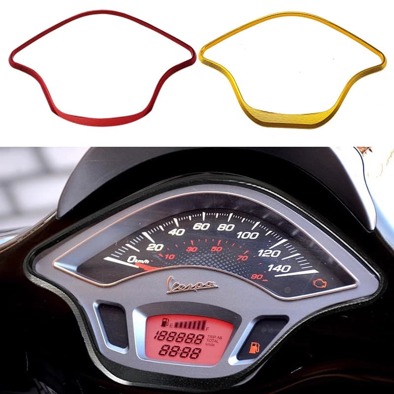 Compatible with Vespa Sprint 150 Dashboard Modification Parts Vespa Spring 150 Dashboard Cover CNC Aluminum Alloy