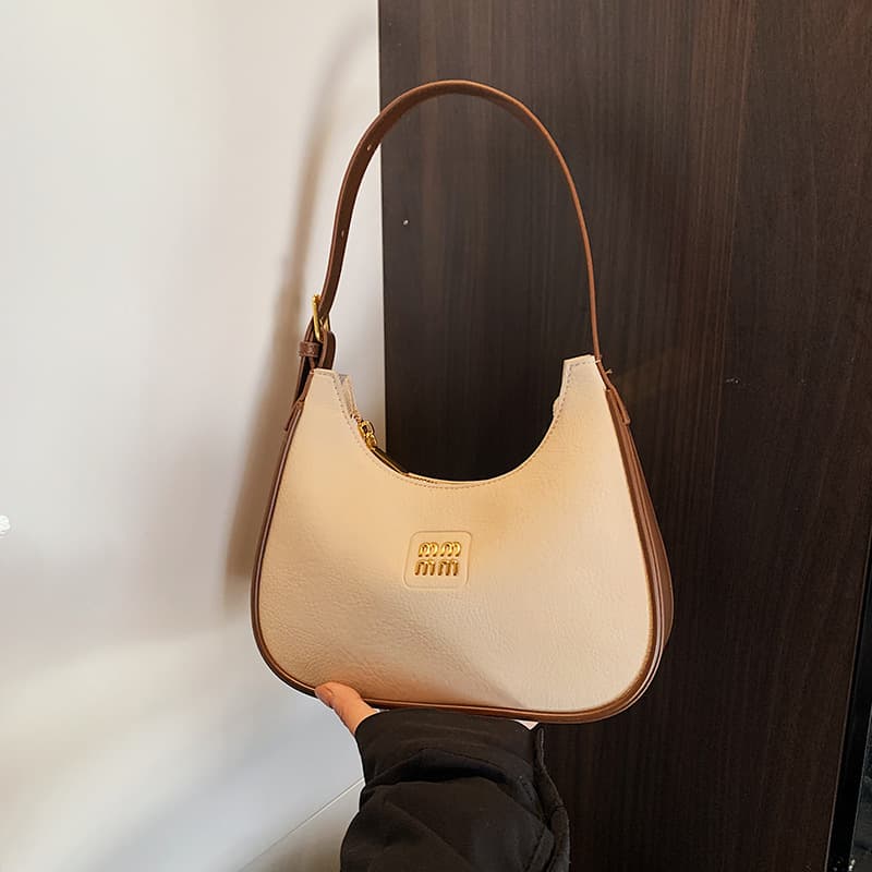 High-End Niche Women's Bags 2026 New Trendy Fashion Versatile Crossbody Bag Commuter Shoulder Underarm Dumpling Bag