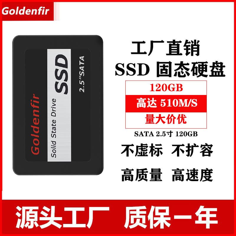Goldenfir (tax included) Solid State Drives (SSDs): 128GB, 256GB, 360GB, 480GB.