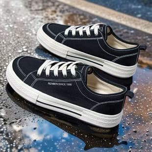 Canvas Shoes Men 2025 Spring Autumn New Board Shoes Korean Style Versatile Student Shoes Hot Casual Sports Shoes Versatile