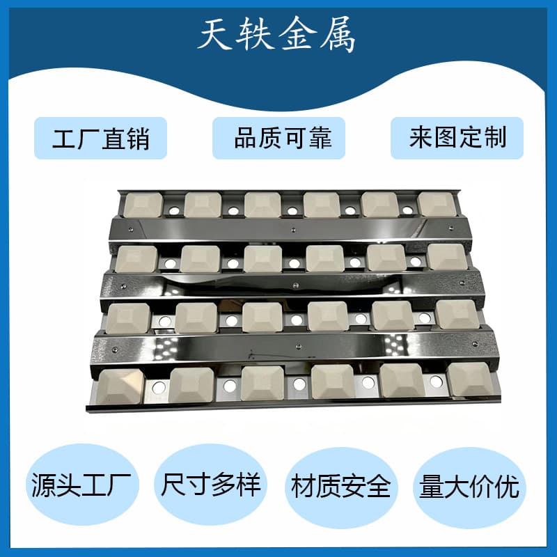 Stainless Steel BBQ Volcanic Stone Hot Plate Rust-Proof and Durable Multiple Sizes Available BBQ Grill Accessories