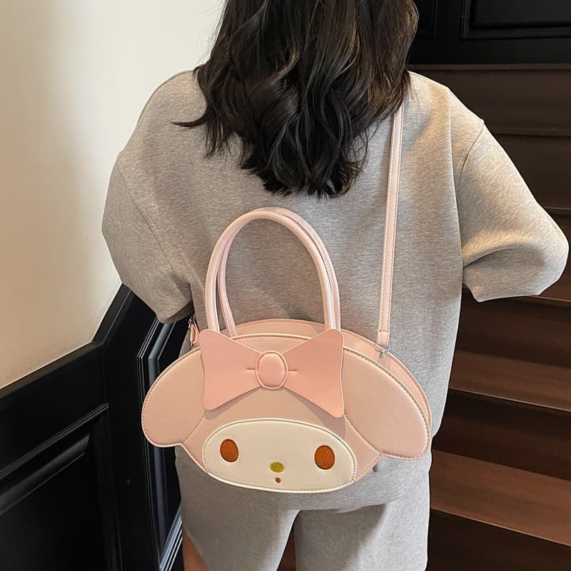 2025 New Summer Cute Melody Student Crossbody Bag Japanese & Korean Style Girl Heart Crossbody Shoulder Bag