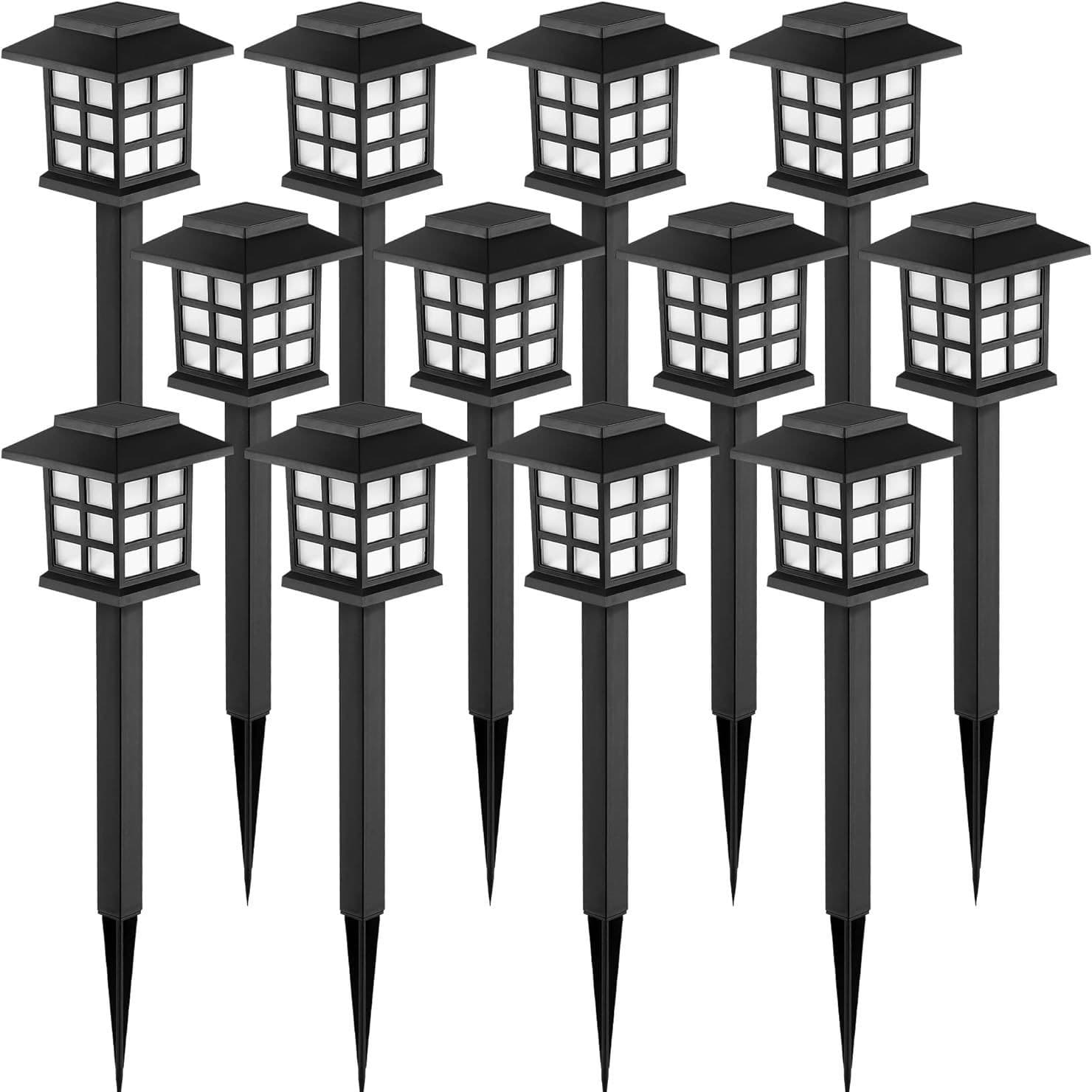 New Solar Lawn Light Stake Light Outdoor Waterproof Garden Decoration Courtyard Small Path Light