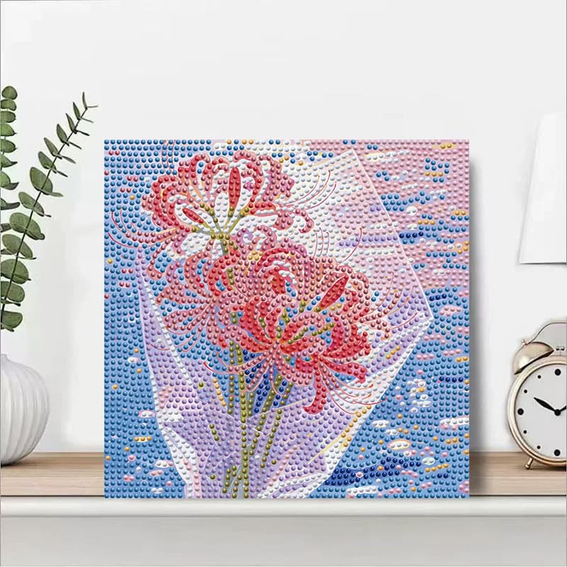 Children's Diamond Painting 20*20 with Frame, DIY Diamond Art Cartoon Sticker, Kids Room Decorative Painting Wholesale