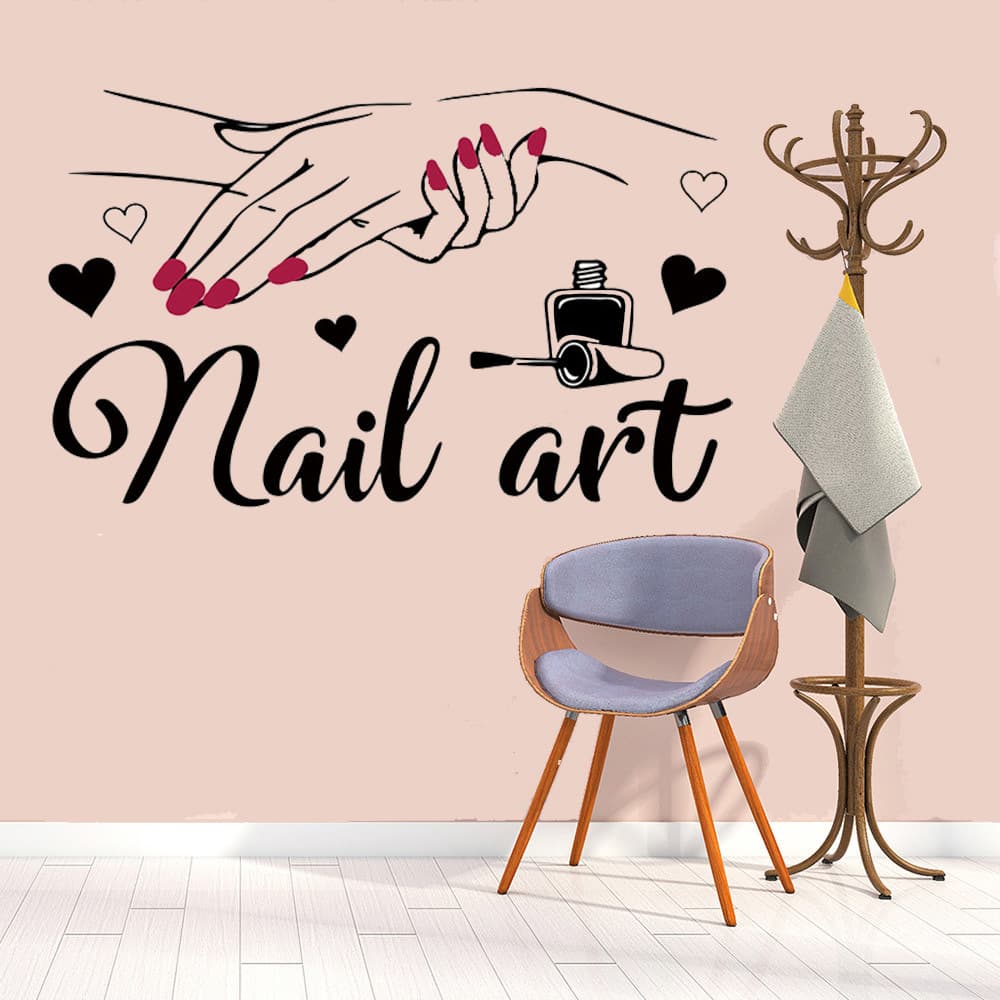 Cross-border Character Decoration Beauty Salon Sticker Creative Sexy Woman Bedroom Living Room Self-adhesive Wall Sticker PVC