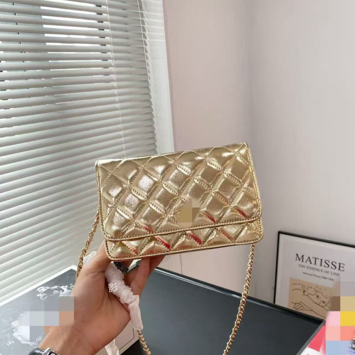Xiaoxiangfeng multifunctional fortune bag chain shoulder crossbody bag for women with card slot, zipper slot and change slot, small and practical model