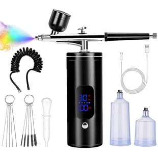 Cross-border Display Screen Oxygen Injection Device High-Pressure Nano Hydrating Spray Essence Introduction Handheld Home Spray Beauty Device