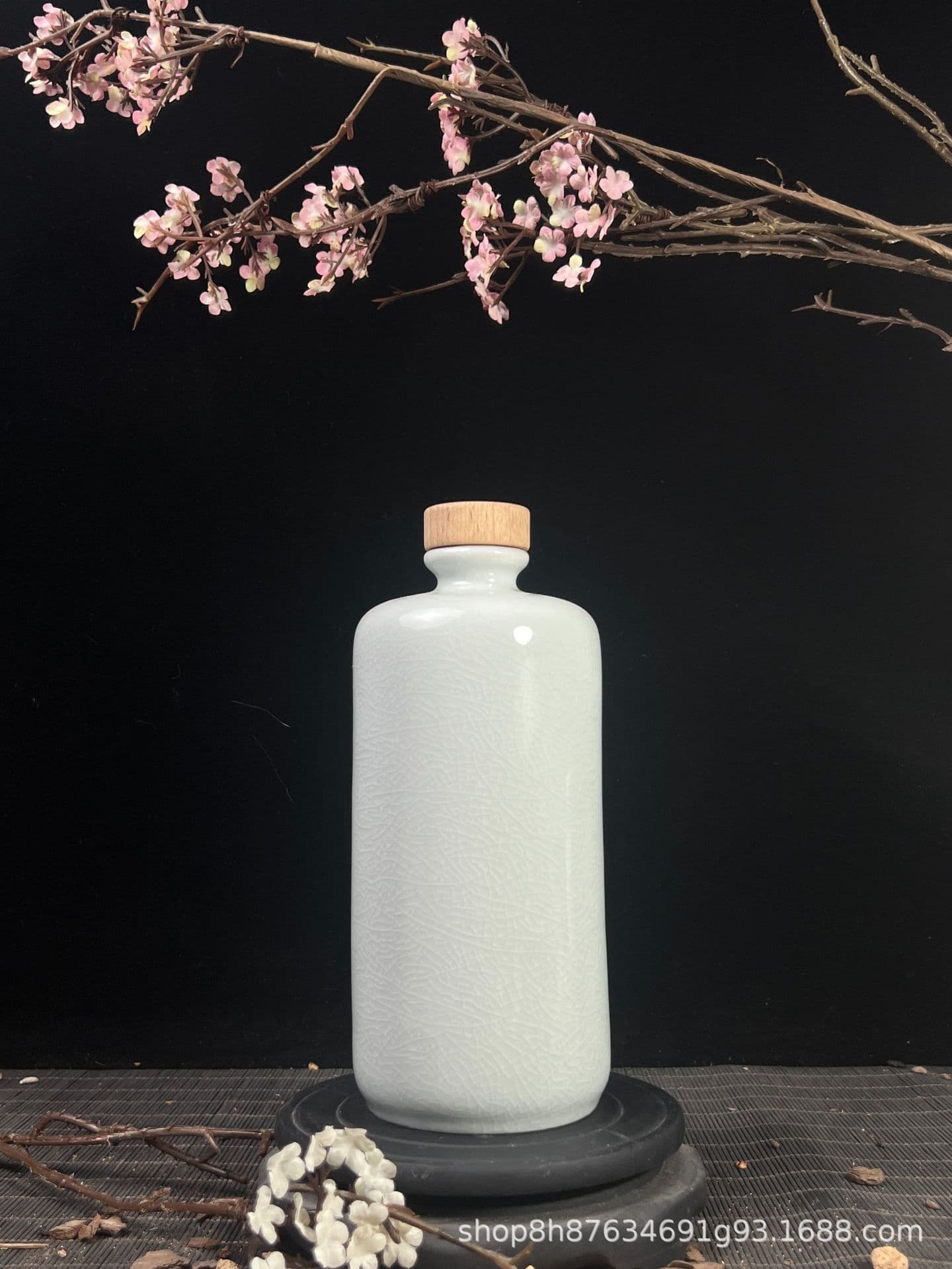 Ceramic Crackle Empty Liquor Bottle, Home Use Sealed One-Jin Bottle, Cellaring Wine Jar, Brewing Pot from Manufacturer