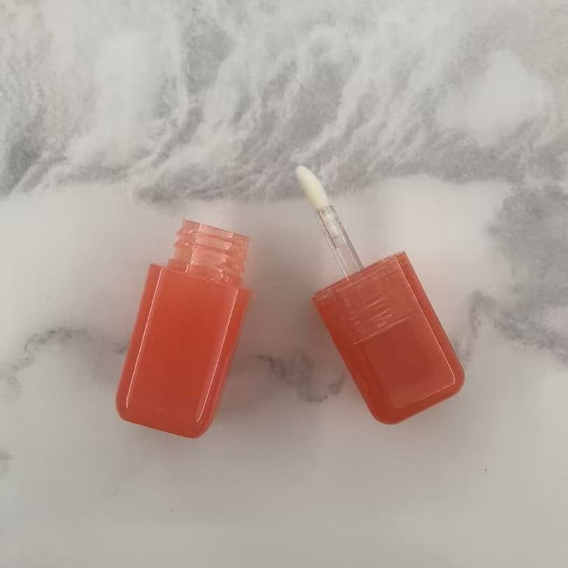 Square Lip Gloss Tube 3-4ml Packaging Empty Tube Wholesale Short Style