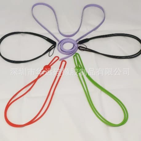 Silicone Phone Lanyard Extended Neck Strap, Wrist Style Liquid Silicone Chain, Portable Speaker Hand Strap and Neck Carry