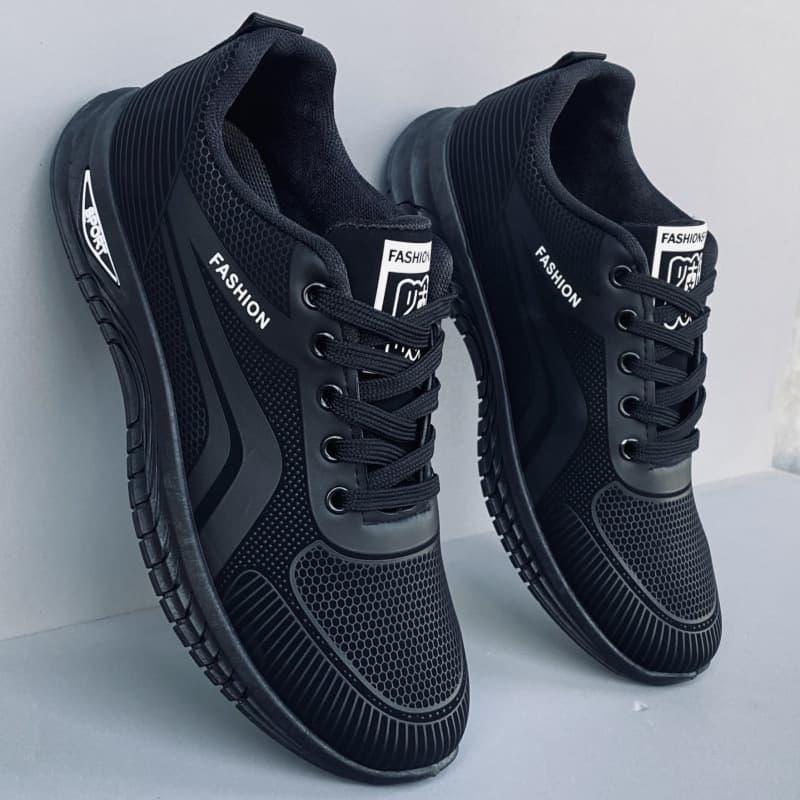 Wholesale Spring Autumn New Youth Student Sports Shoes Men's Leather Comfortable Work Shoes Casual Running Men's Shoes