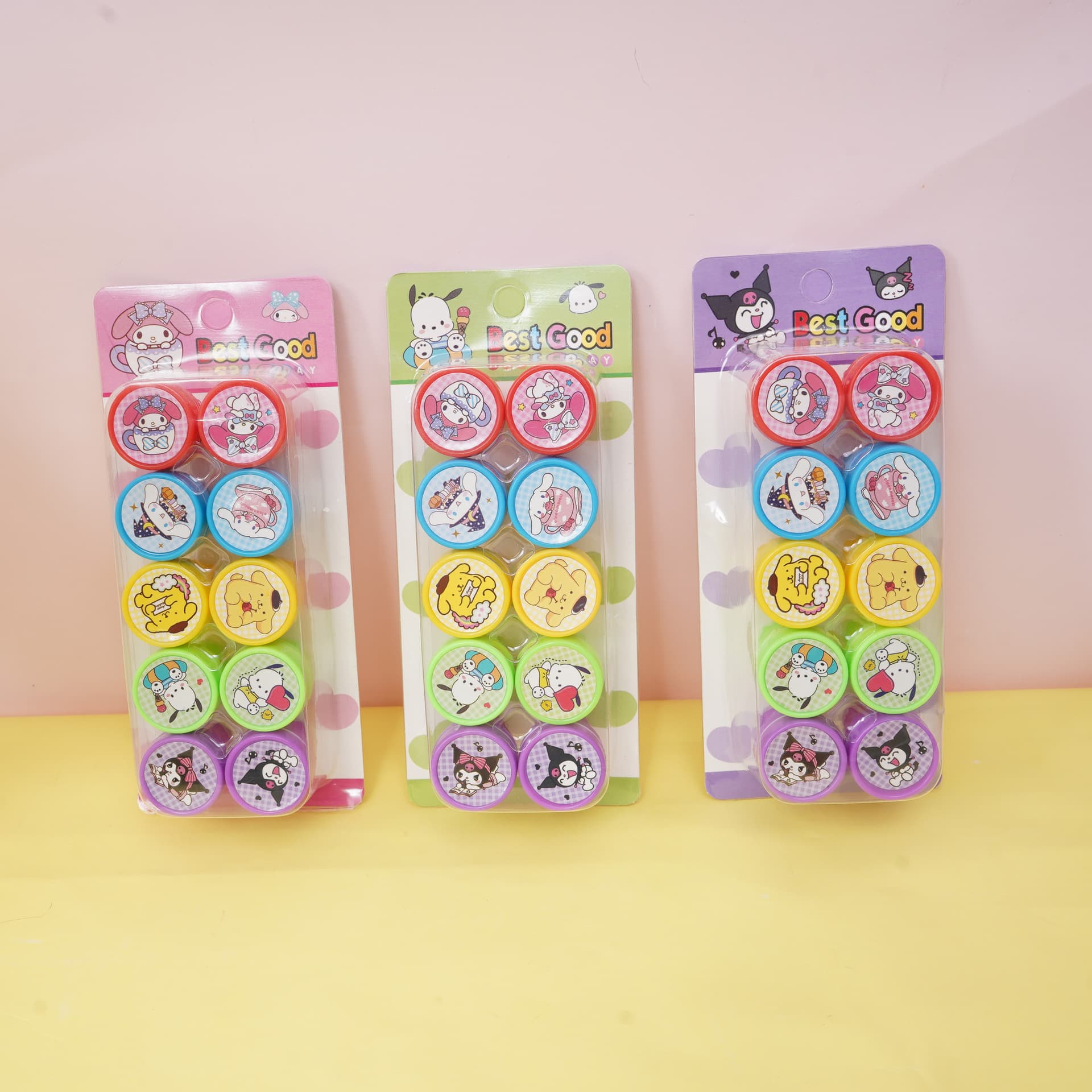 Sanrio seal children's Melody washable seal cinnamon dog children's toys primary school children's Day stamp
