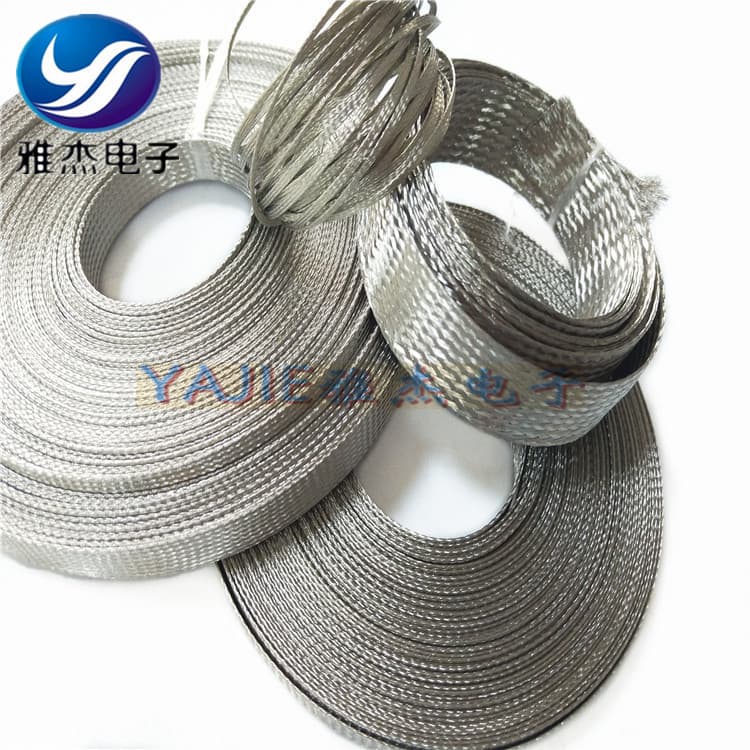 Stainless Steel Wire Braided Strip Expandable Mesh 4MM 6mm 10mm 15mm 20mm Stainless Steel Braided Strip