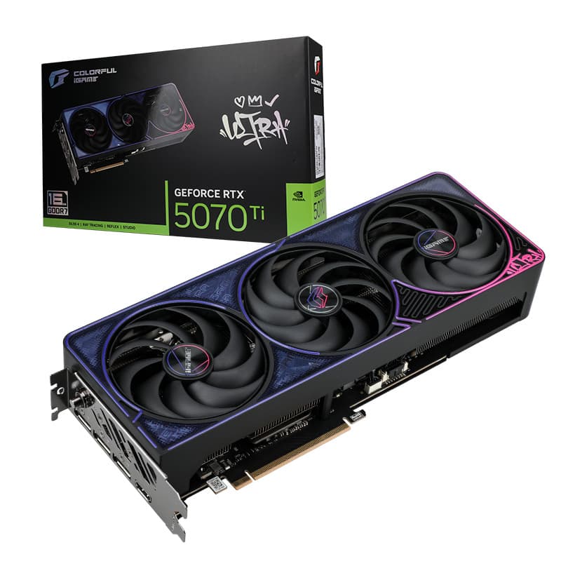 New iGame GeForce RTX 5070 Ti Ultra OC SFF Gaming Graphics Card
