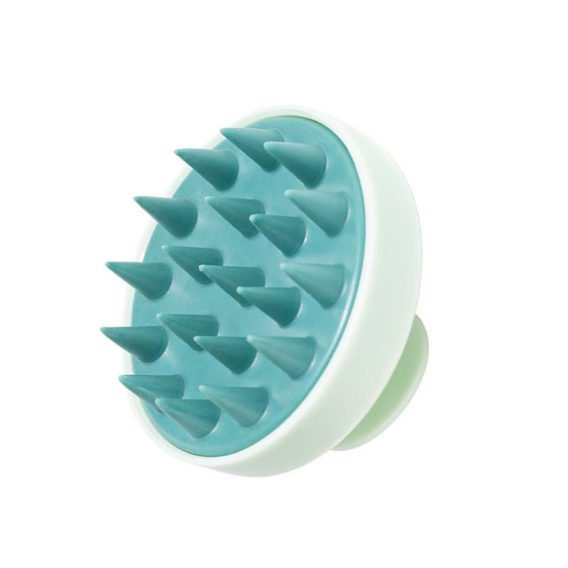 Factory Stock Massage Shampoo Brush Silicone Scalp Cleaner Soft Bath Comb Hair Tool