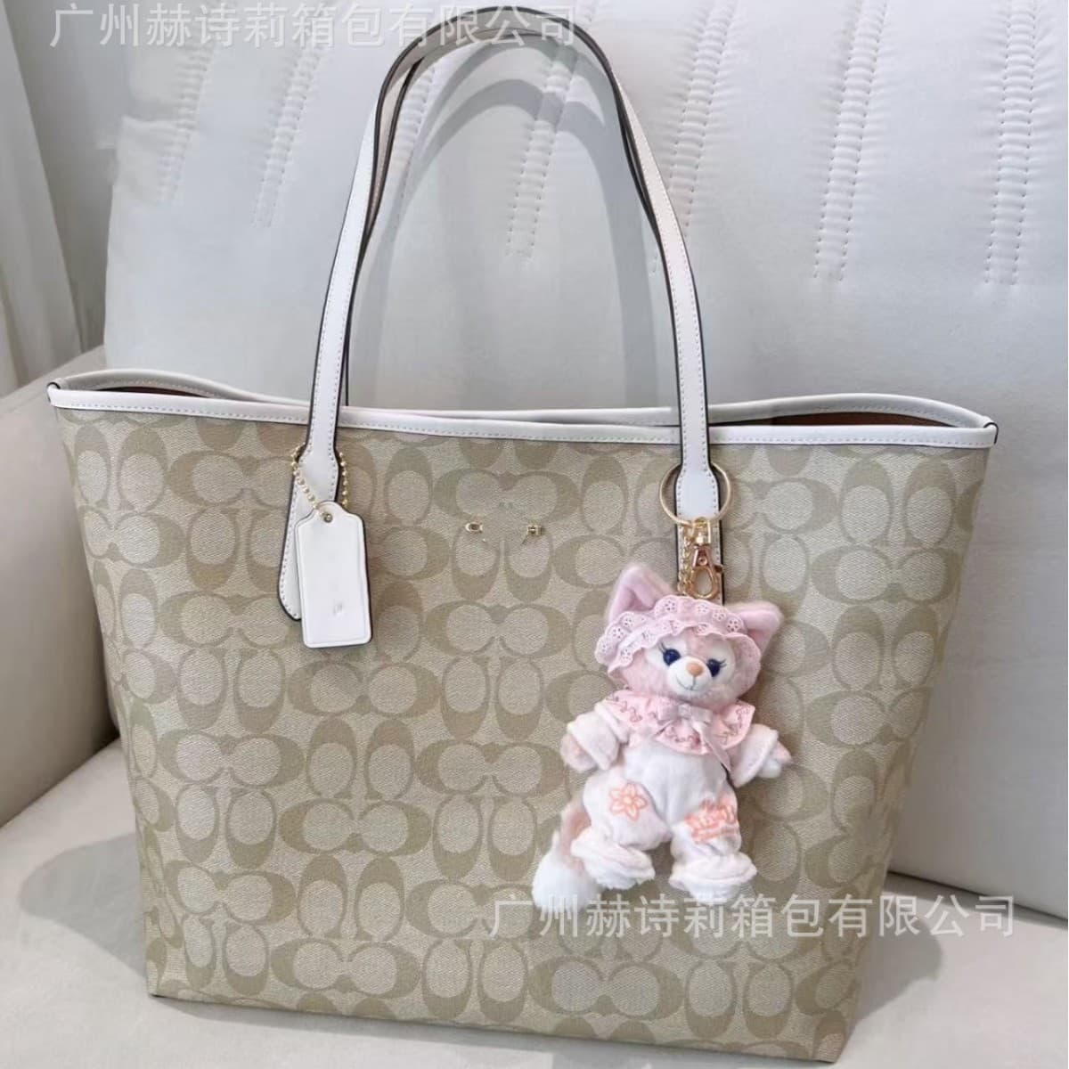 Koujia 2025 New City33 Tote Bag Original Factory High-Quality Monogram Shopping Bag Large Capacity Handheld Shoulder Bag