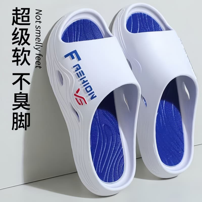 New Men's Anti-Slip Odor-Proof Summer Thick Sole Soft Sandals, Guest Hospitality Leisure Flip Flops