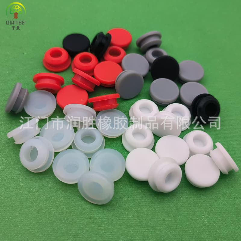 Dust-proof, waterproof, shock-absorbing silicone plugs, hollow bottle mouth seals, glass bottle inner stoppers, skincare bottle silicone inner lids