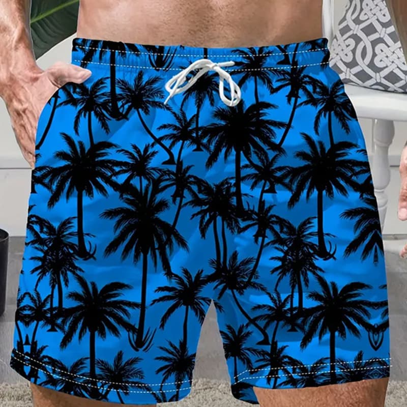 Summer Men's Shorts Beach Shorts 3D Digital Print Casual Sportswear