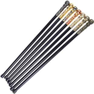 Round Head Cane Sword Walking Stick Sword Self-Defense Hiking Staff Gift for Elderly COS Play Prop Unsharpened Wholesale