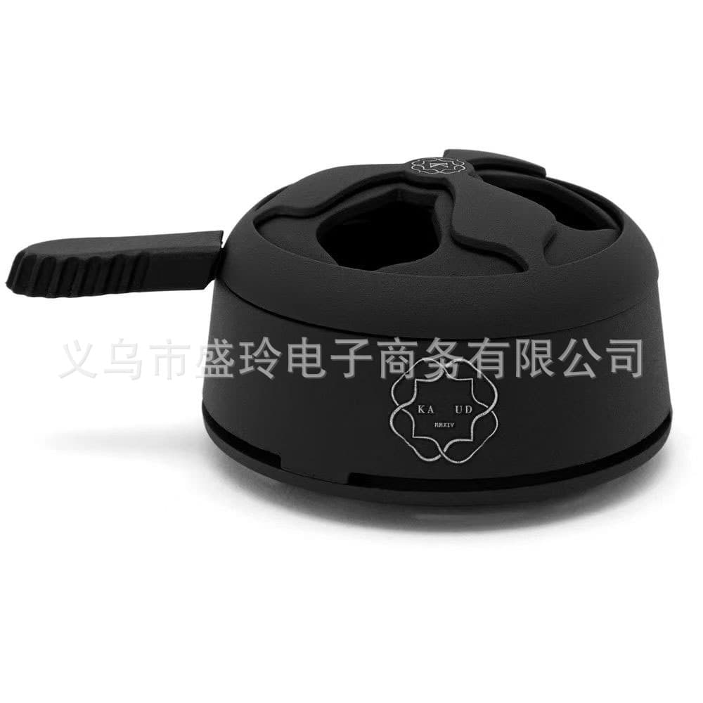 Cross-border Hookah Accessories Carbon Separator Carbon Tray Holder Hookah Carbon Separator with Handle Metal Carbon Bowl