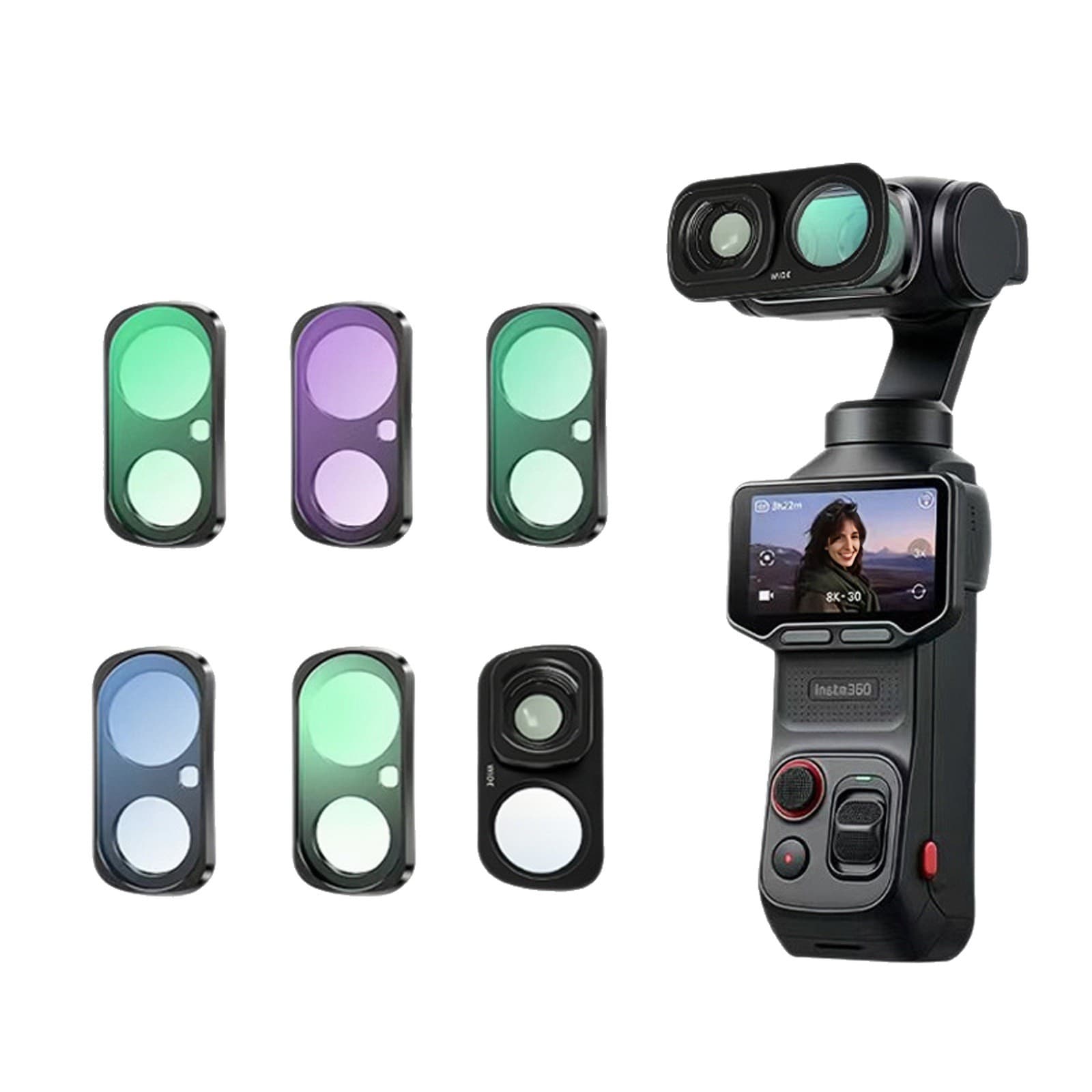 Compatible with Insta360 Luna Ultra Filter Magnetic UV Filter CPL Filter Black Mist Filter ND Filter