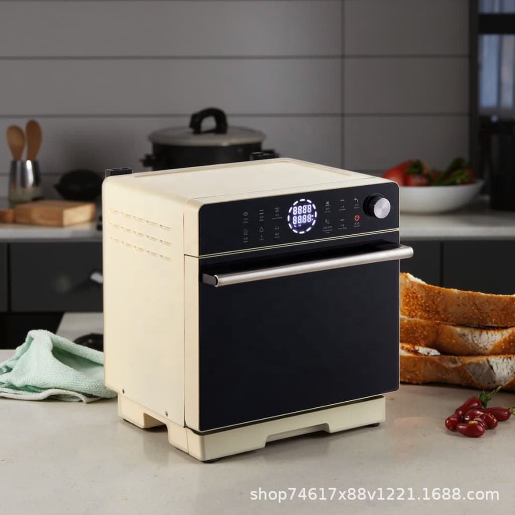 Guangding & Fulaixiong Oven 20L Home Small Mini Smart Flat Panel Desktop Steam Oven Combo