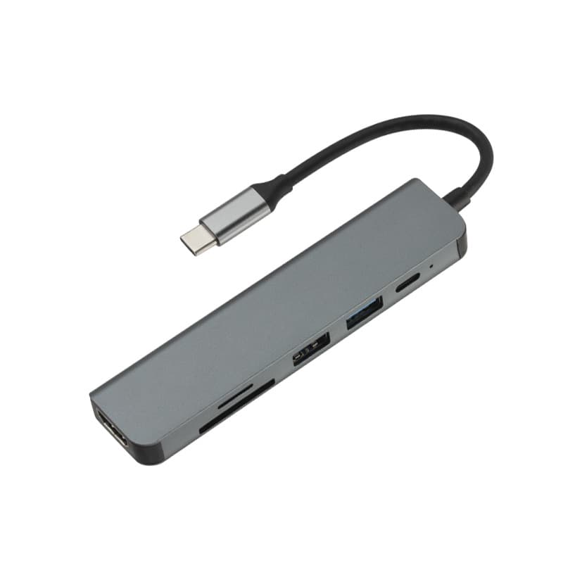 Source Factory Type-C to HDMI HD 4K 8-in-1 Network Card 7-in-1 3-in-1 Multifunctional Docking Station
