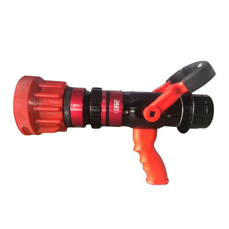Adjustable Recoilless Auto-pressure Firefighting Multi-function Nozzle QLD6.0/8III - Straight Stream/Spray