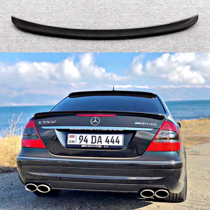 Rear Spoiler Roof Spoiler for 2003-2008 Mercedes-Benz E-Class W211 E240 E280 E320 E350 E63