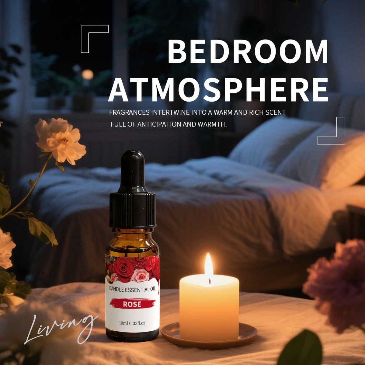 Cross-border Exclusive Candle Essential Oil Aromatherapy Essential Oil 10ml Bottle FRAGRANCE OIL DIY 10ml
