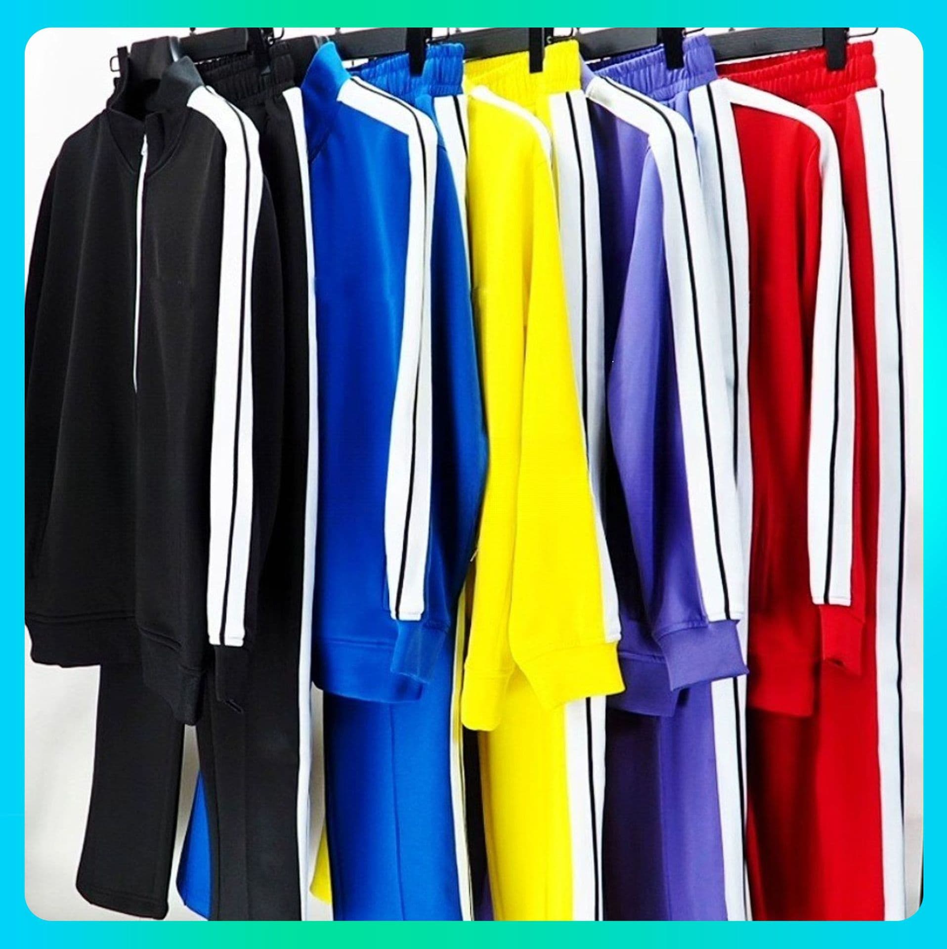 Wholesale Authentic Palm Angels Sportswear Set Casual Men Women Trendy Brand Sports Pants Casual Jacket