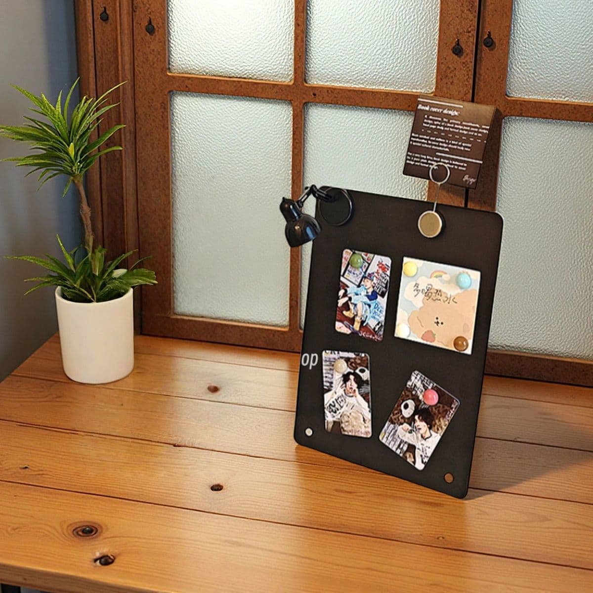 2025 Magnetic Memo Board Office Desktop Whiteboard Home Memo Prompt Board Entryway Double-Sided
