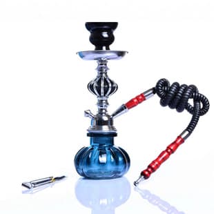 Factory Direct Cross-Border E-commerce Arabic Hookah Small Hookah Finished Set Aluminum Ball Hookah Shisha