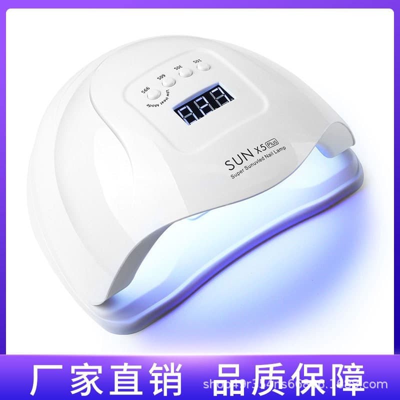 Cross-border SUNX5plus Nail Lamp 120W High Power Nail Curing Lamp UV Quick-Dry Nail Polish Baking Lamp Wholesale