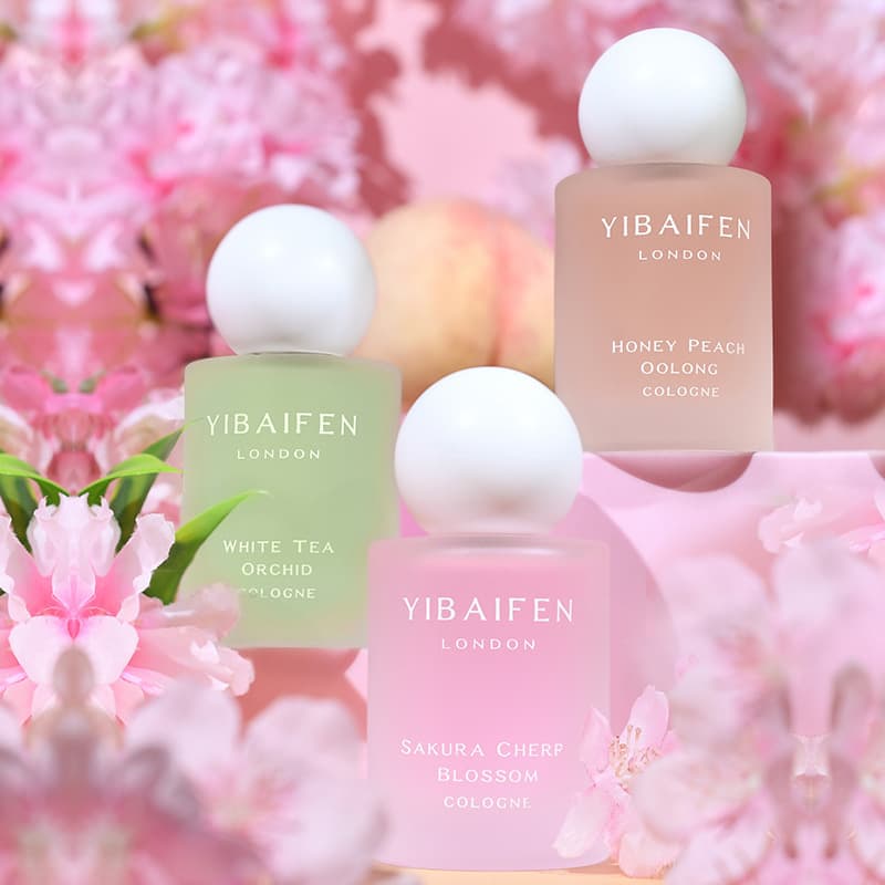 Cherry Blossom White Peach Oolong Vanilla Perfume Fresh Women Men Long-Lasting Light Scent Live Streaming Factory Dropshipping Vietnam
