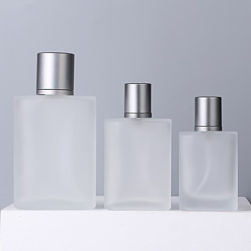 F087-30ml 50ML 100ML Premium Frosted Glass Spray Bottle High-End Perfume Refillable Bottle Empty Bottle Fine Mist