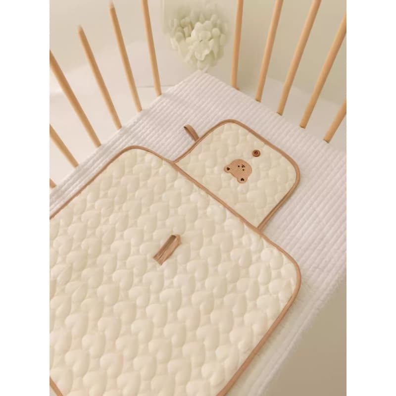 INS baby bag diaper storage bag foldable diaper bag multifunctional waterproof urine barrier washable