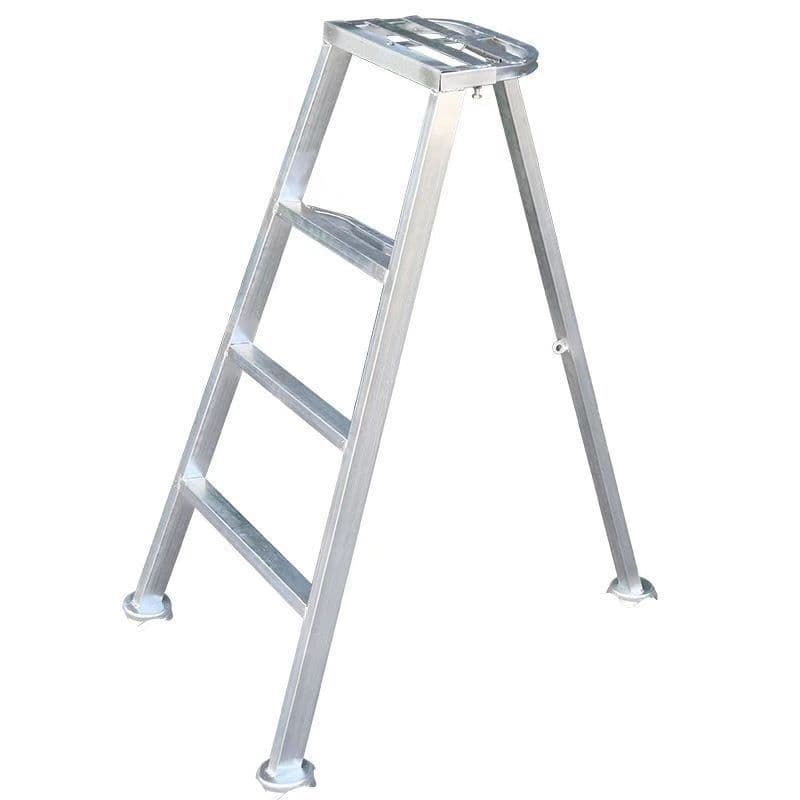 Portable Tripod Ladder Orchard Folding Ladder Multi-Function A-Frame Ladder for Garden Pruning, Bagging, and Home Installation