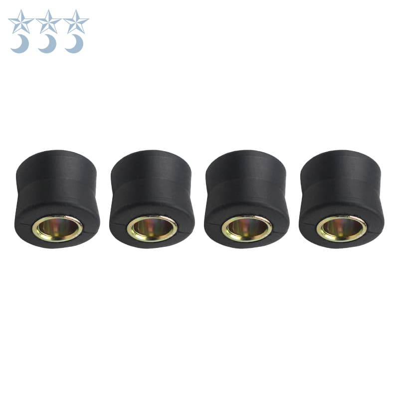 Motorcycle Electric Scooter Rear Shock Absorber Buffer Rubber Ring Rear Damper Bushing Fixing Ring Moped Rear Shock Absorber Rubber Sleeve