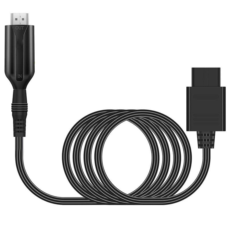 N64 to HDMI High-Definition Converter N64 to HDMI Adapter Cable 1m Direct Connection Cable