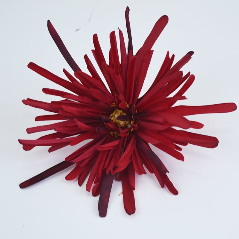 Realistic Flower Head Wreath Floral Art Accessories Chrysanthemum Blossoms Hanfu Hair Ornament Faux Chrysanthemum Flowers