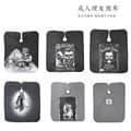 Foreign Trade Hot Selling Vintage Printed Fabric Hair Cutting Children's Salon Perm Dyeing Shawl Non-stick Hair Treatment Oil Cloth