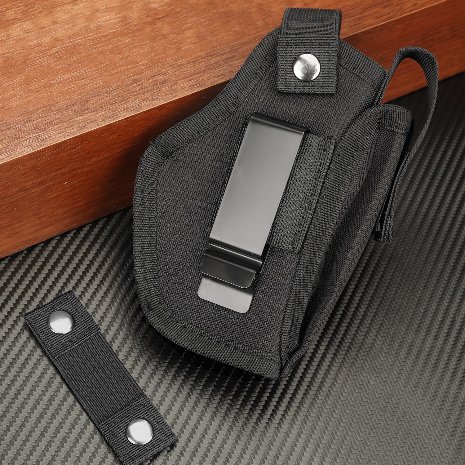 Manba Portable Outdoor Tactical Glock G17 Gun Case Self-defense Waist Hang Invisible Quick-draw Gun Case Nylon Material