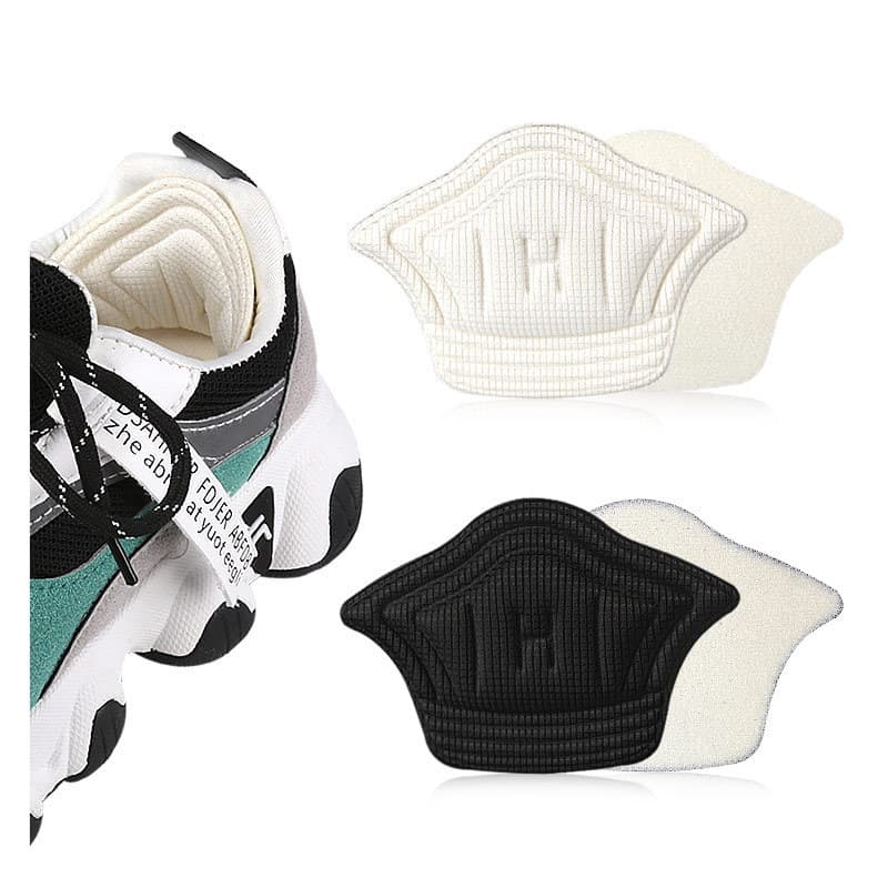 Heel Wear Pads for Sneakers and Casual Shoes, Thickened to Adjust Size, Prevent Heel Rubbing, Half-Size Heel Pads