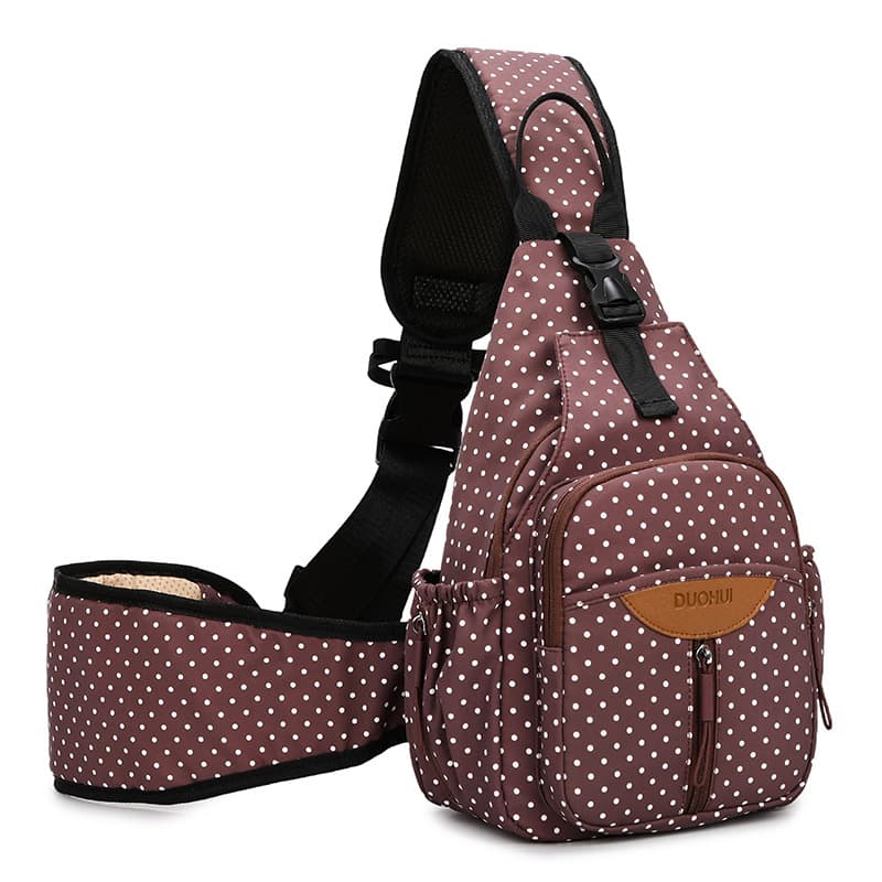 Baby sling bag, a magical tool for young mothers to hold their babies, multi-purpose mommy bag, mother and baby chest bag, light weight on one shoulder
