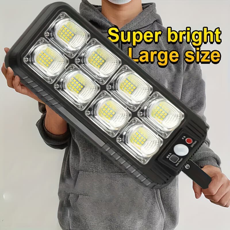 2026 New Cross-Border Drop Shipping: Outdoor Solar Street Light with 200 LEDs for Parking Lot Illumination